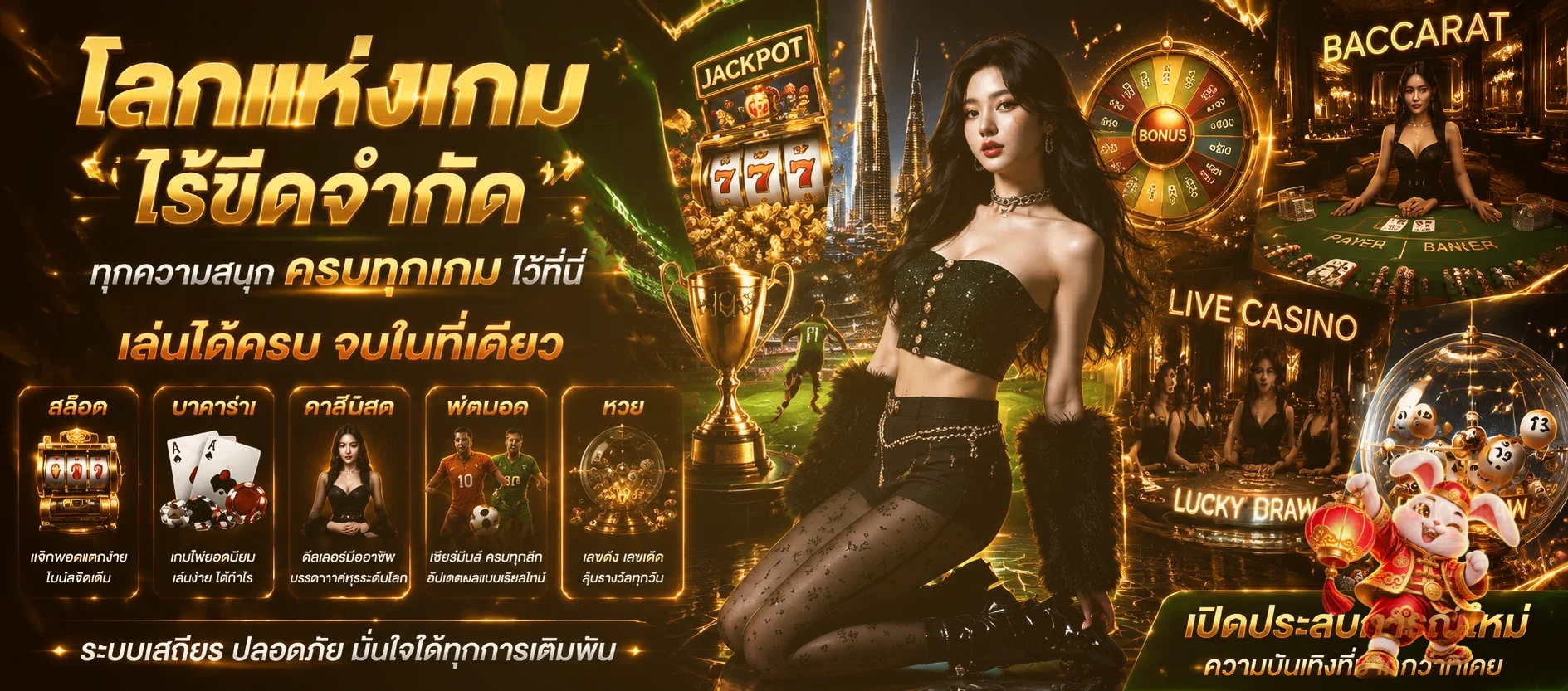 คาสิโนออนไลน์ AMBSIAN79 และโต๊ะสด
