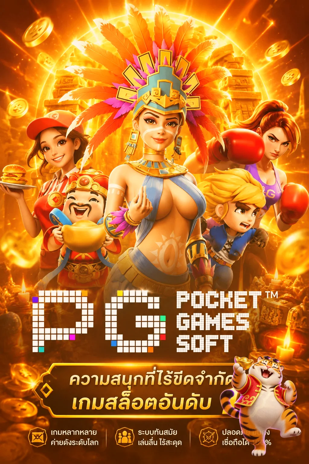 ทดลองเล่นเกม PG Soft ผ่าน AMBSIAN79